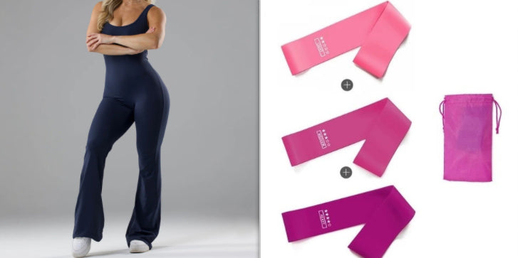 SculptFlex Backless Workout Jumpsuit — Slim Fit, Hip-Lift Design for Yoga & Activewear